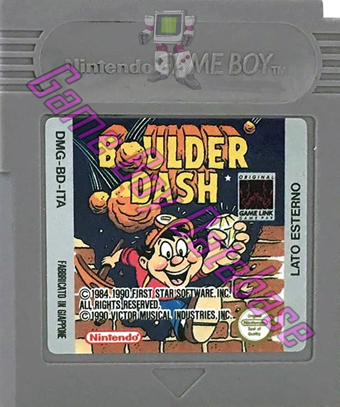 Boulder Dash ITA-1 Cartridge