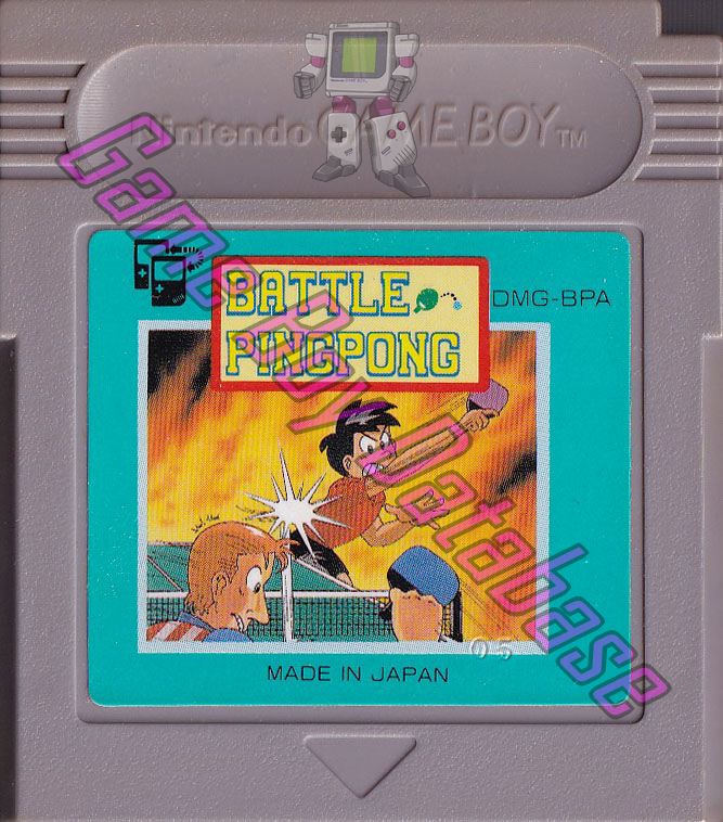 Battle Ping Pong JPN Cartridge