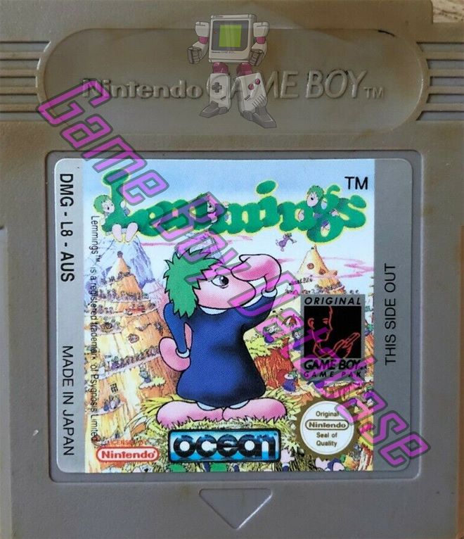 Lemmings AUS Cartridge