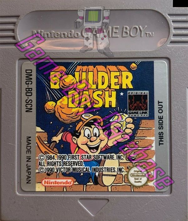 Boulder Dash SCN Cartridge