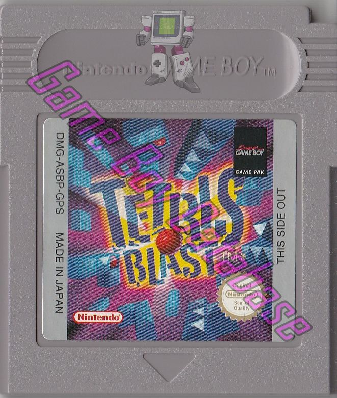 Tetris Blast GPS Cartridge