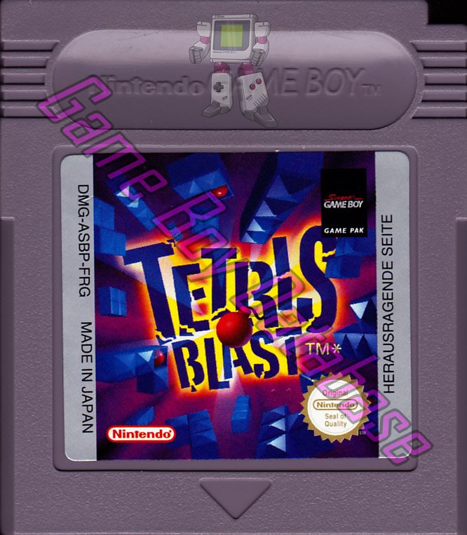 Tetris Blast FRG-1 Cartridge