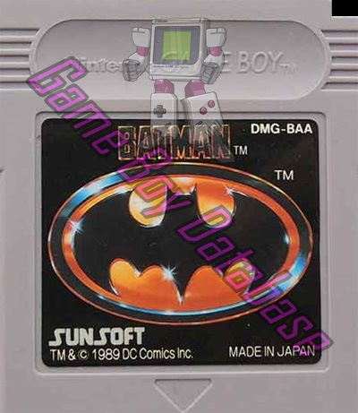 Batman JPN Cartridge