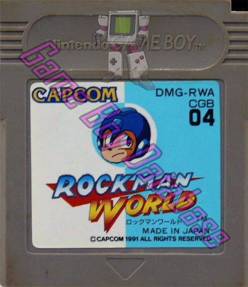 Rockman World JPN Cartridge