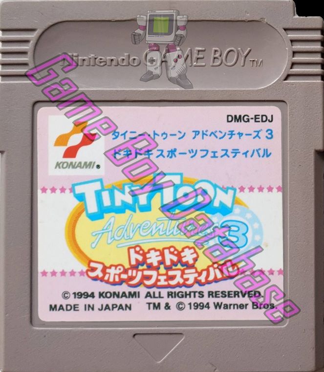 Tiny Toon Adventures 3 JPN Cartridge