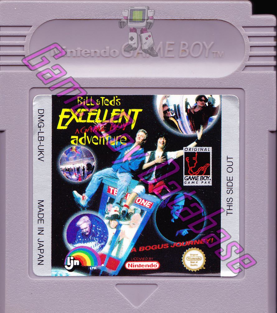 Bill & Ted's Excellent Game Boy Adventure UKV Cartridge