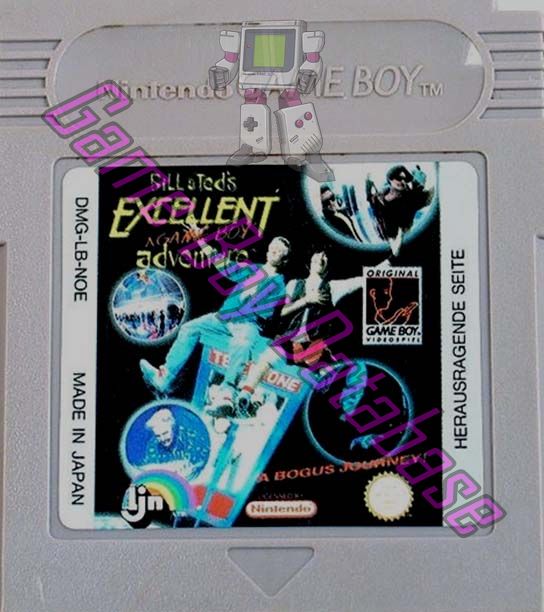 Bill & Ted's Excellent Game Boy Adventure NOE Cartridge