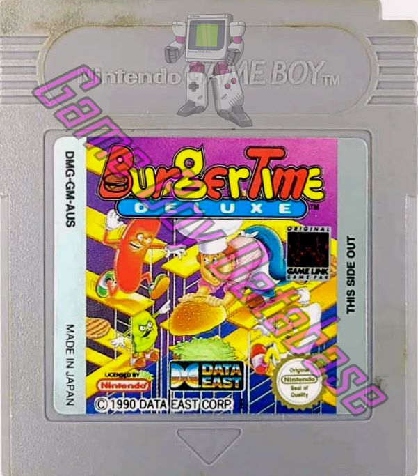 Burgertime Deluxe AUS Cartridge