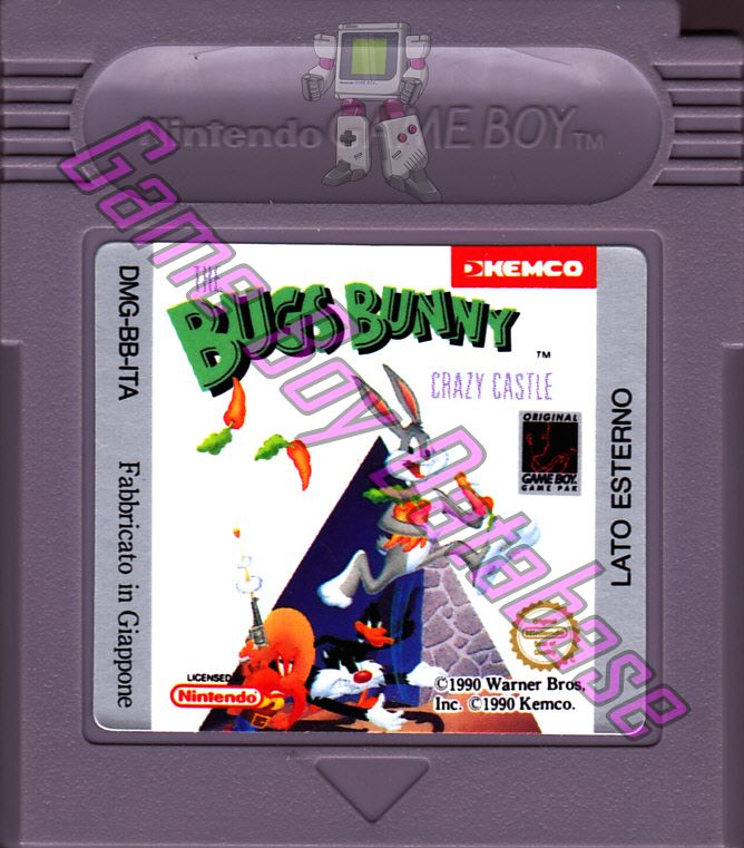 Bugs Bunny the Crazy Castle ITA-1 Cartridge