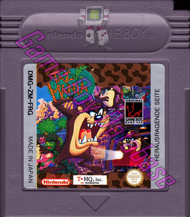 Taz Mania FRG Cartridge