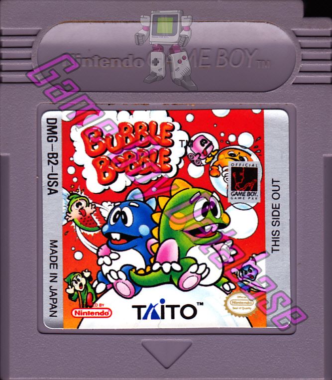 Bubble Bobble USA Cartridge