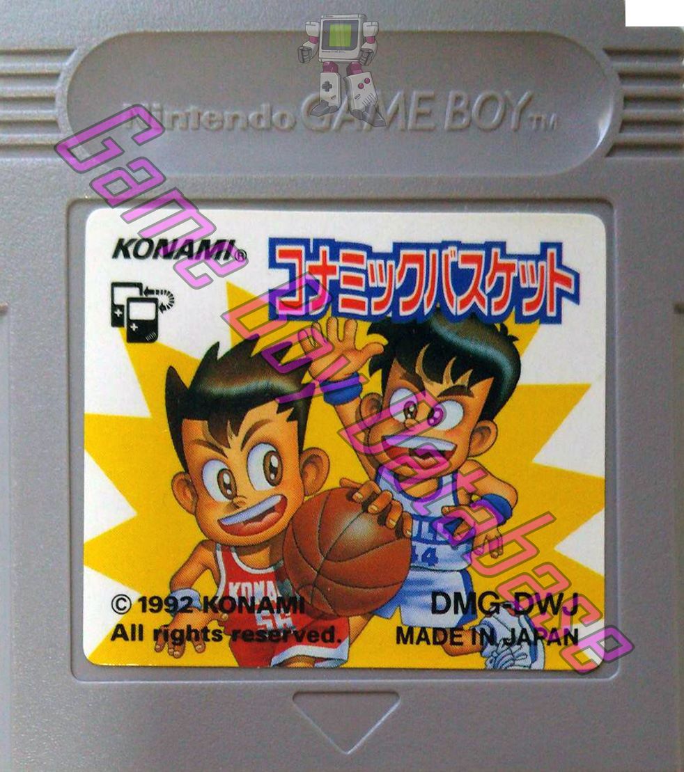 Konami Basketball jPN Cartridge