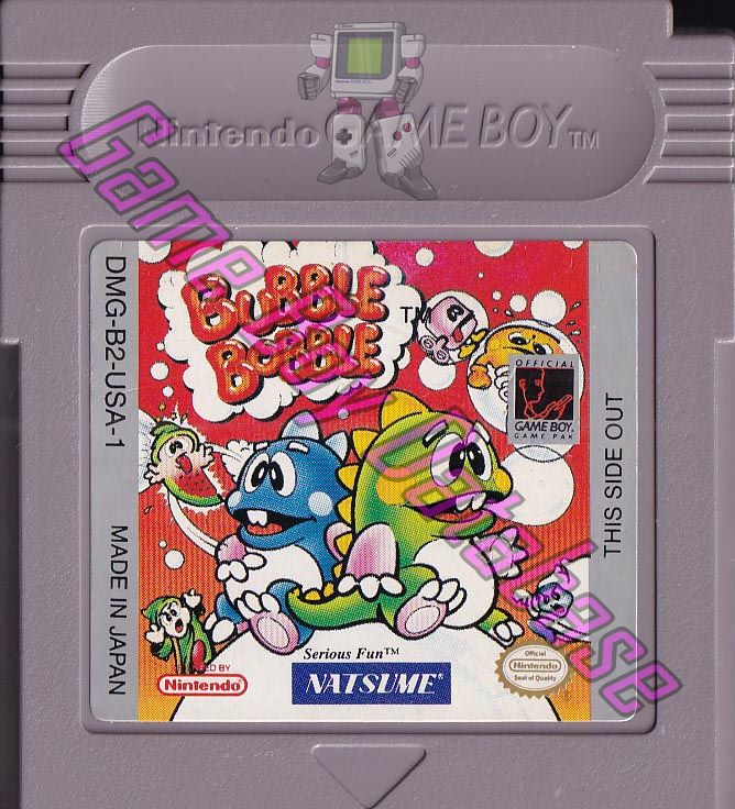 Bubble Bobble USA-1 Cartridge