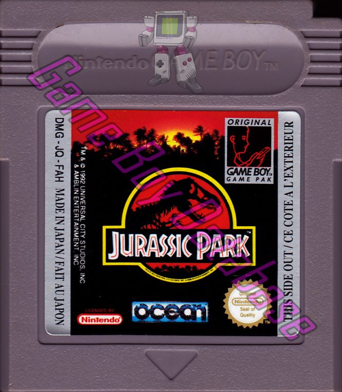 Jurassic Park FAH-2 Cartridge