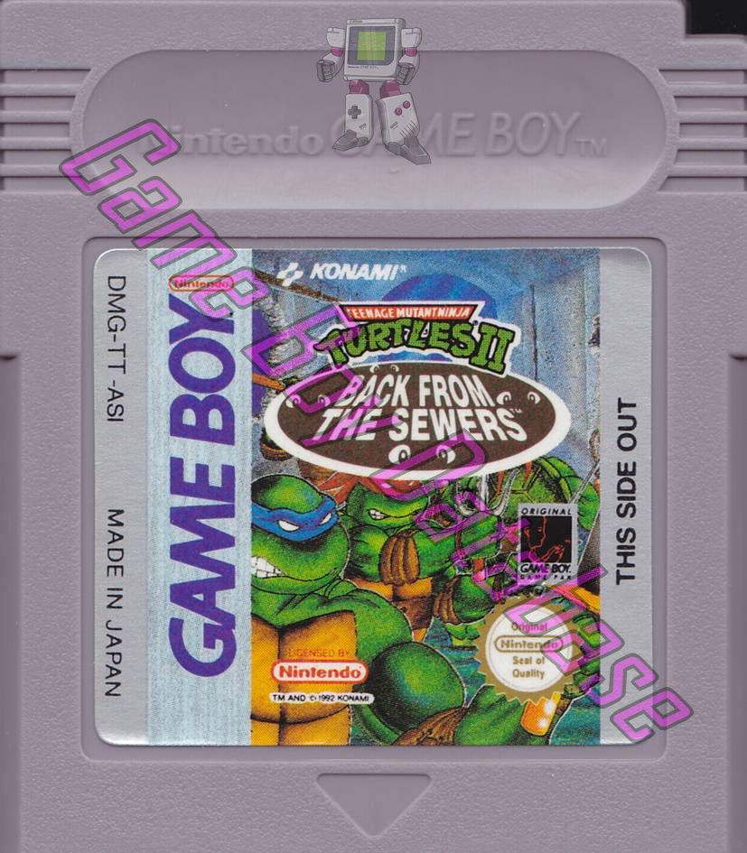 Teenage Mutant Ninja Turtles II Back from the Sewers ASI Cartridge