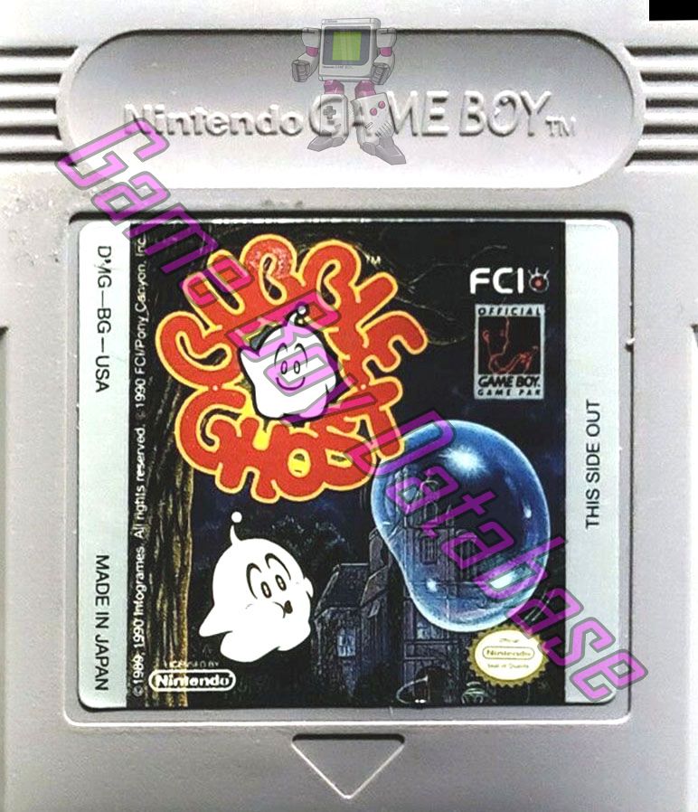 Bubble Ghost USA Cartridge