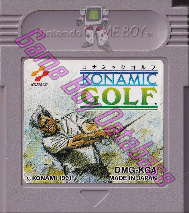 Konamic Golf JPN Cartridge