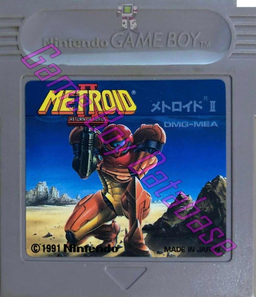 Metroid II Return of Samus JPN Cartridge