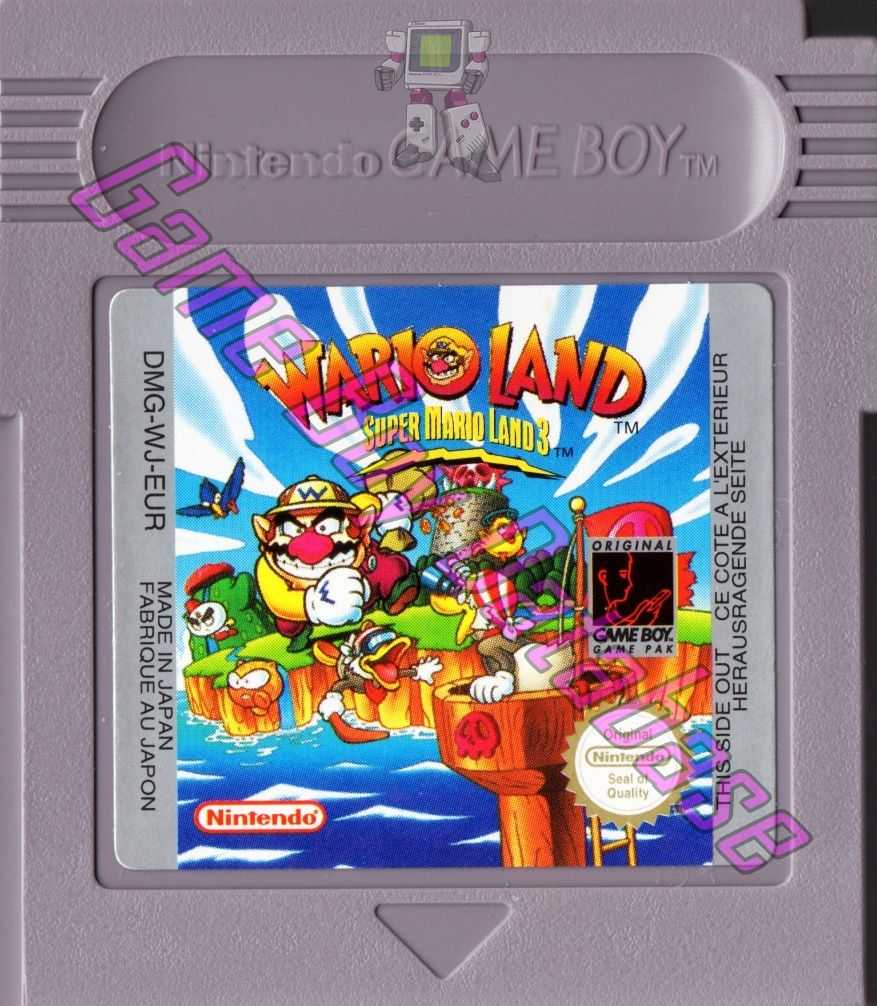 Wario Land: Super Mario Land 3 NUKV Cartridge