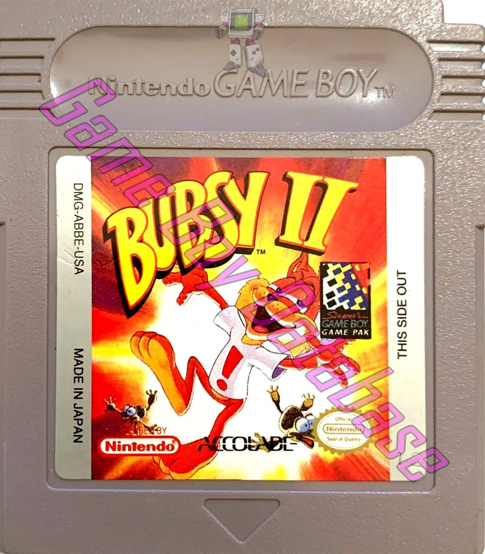 Bubsy 2 USA Cartridge