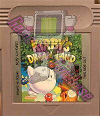 Kirby's Dream Land SCN-1 Cartridge