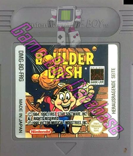 Boulder Dash FRG-1 Cartridge