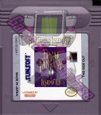 Final Fantasy Legend III USA-2 Cartridge