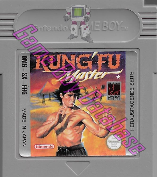 Kung-Fu Master FRG-1 Cartridge