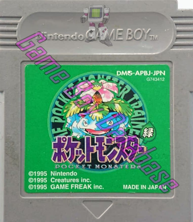 Pocket Monsters Green Version JPN Cartridge