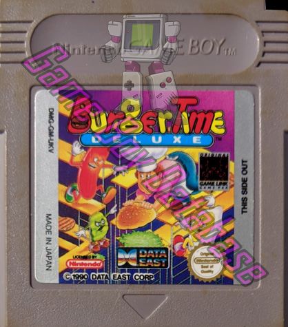 Burgertime Deluxe UKV Cartridge