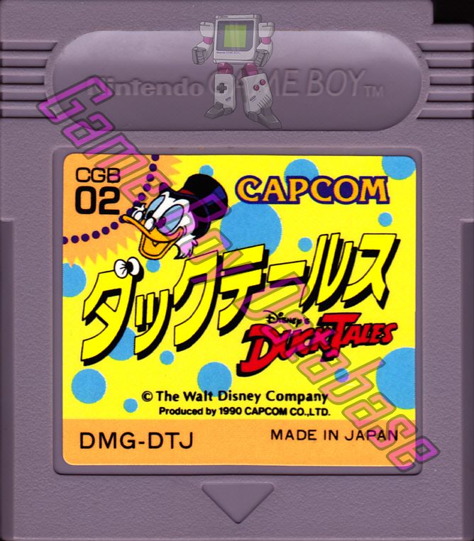 Duck Tales JPN Cartridge