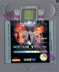 Star Trek Generations Beyond the Nexus EUR-1 Cartridge