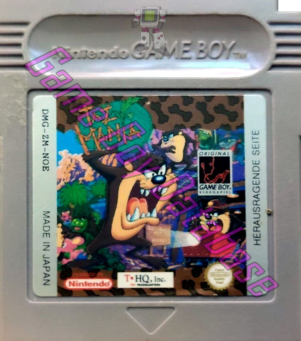 Taz Mania NOE Cartridge