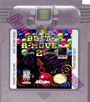 Bust-a-Move 2 Arcade Edition USA Cartridge