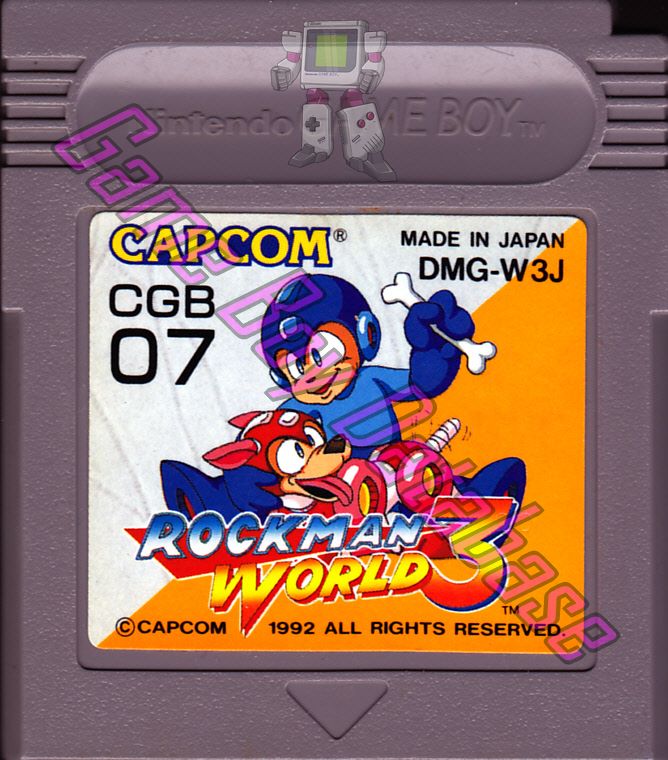 Rockman World 3 JPN Cartridge