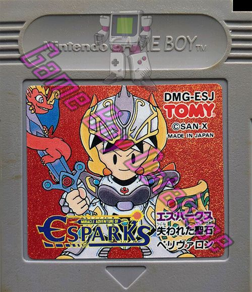 Miracle Adventure of Esparks JPN Cartridge