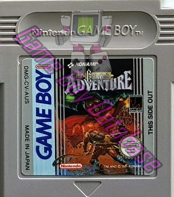 Castlevania the Adventure AUS Cartridge