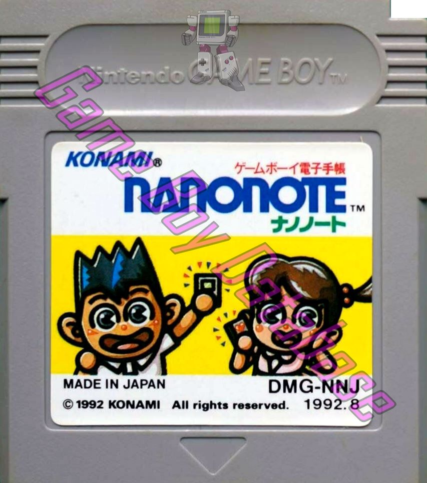 Nanonote JPN Cartridge