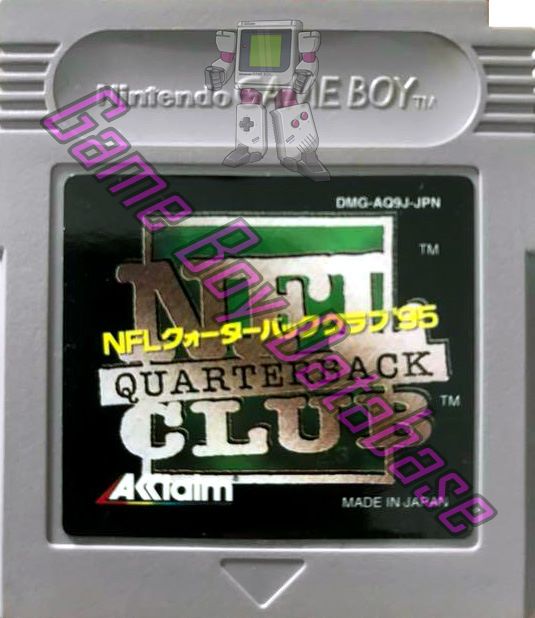 NFL Quarterback Club JPN Cartridge