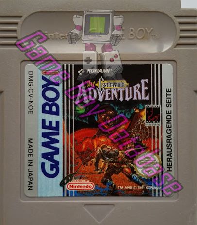 Castlevania the Adventure NOE Cartridge