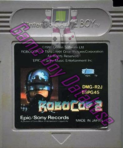 RoboCop 2 JPN Cartridge