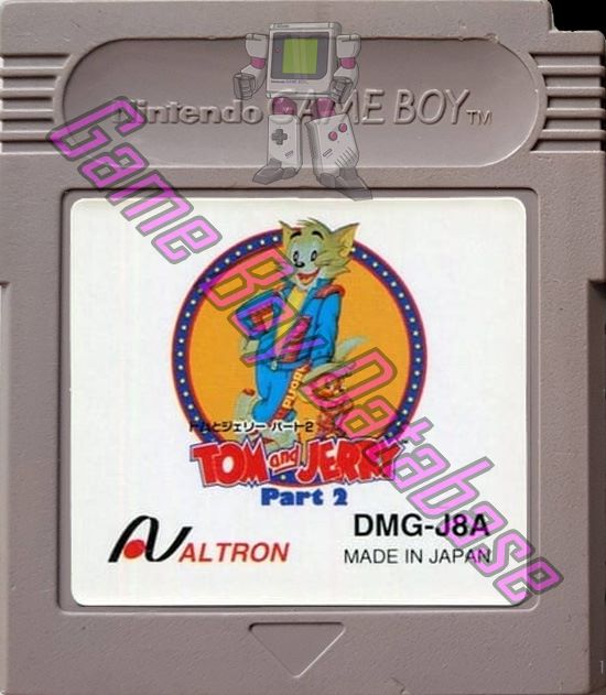 Tom and Jerry Part 2 JPN Cartridge