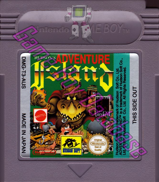 Adventure Island AUS Cartridge