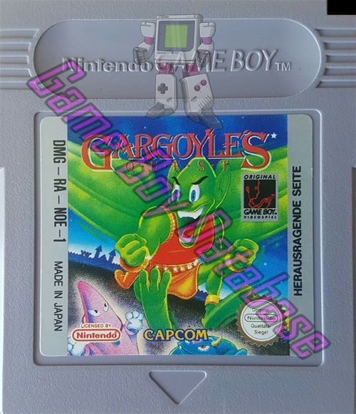 Gargoyle's Quest NOE-2 Cartridge