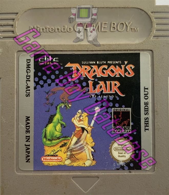 Dragon's Lair the Legend (Sullivan Bluth Presents) AUS Cartridge