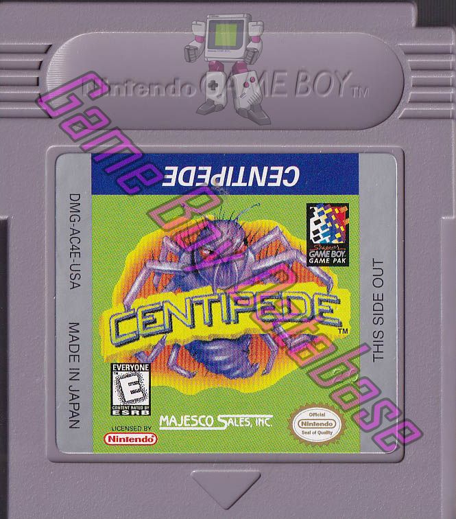 Centipede (Majesco reissue) USA Cartridge