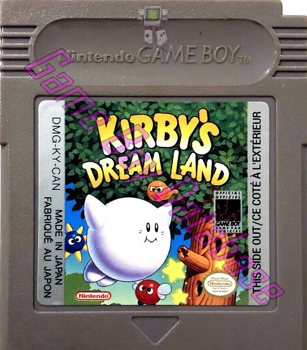 Kirby's Dream Land CAN Cartridge