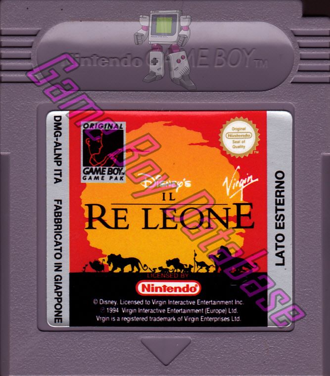 Re Leone (Disney Il) ITA Cartridge