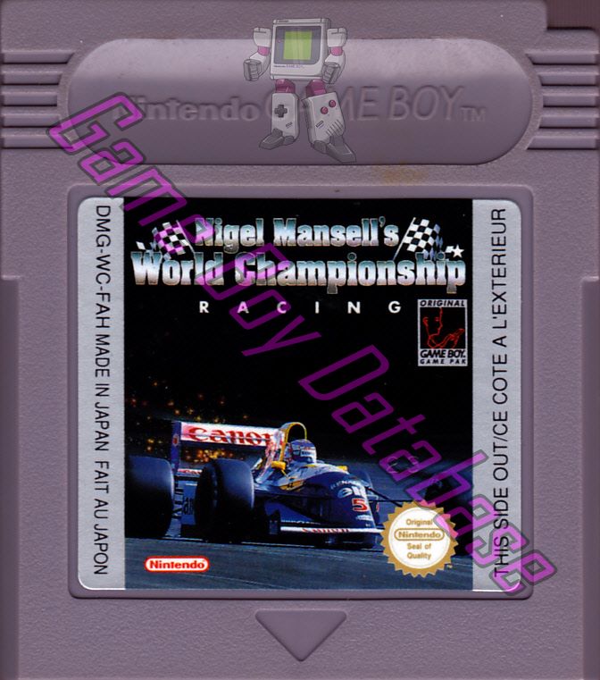 Nigel Mansell’s World Championship FAH-1 Cartridge