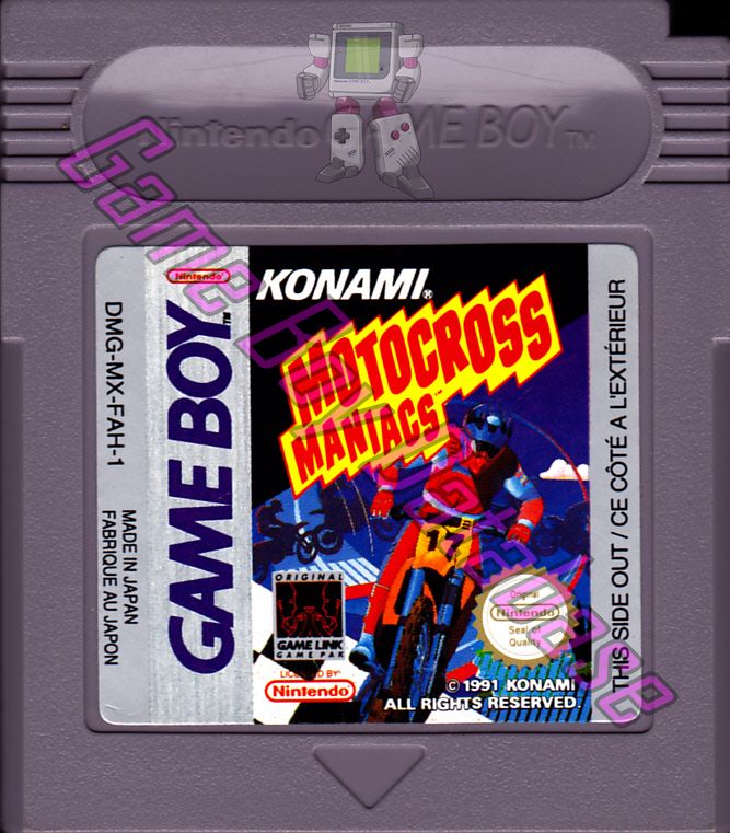 Motocross Maniacs FAH-1 Cartridge